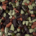Chocolate Rock Candy in colorful camo color candy shells